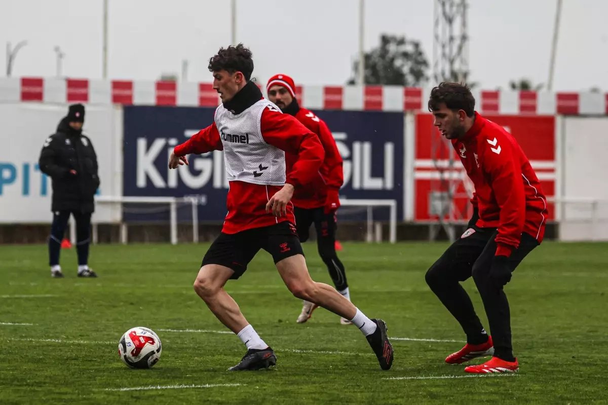 Samsunspor, Gaziantep FK maçı hazırlıklarını tamamladı