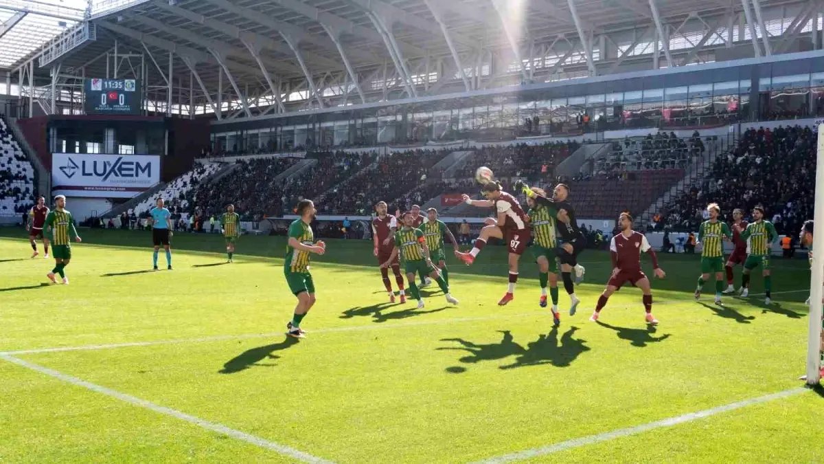 TFF 2. Lig: Elazığspor: 1 Şanlıurfaspor: 0