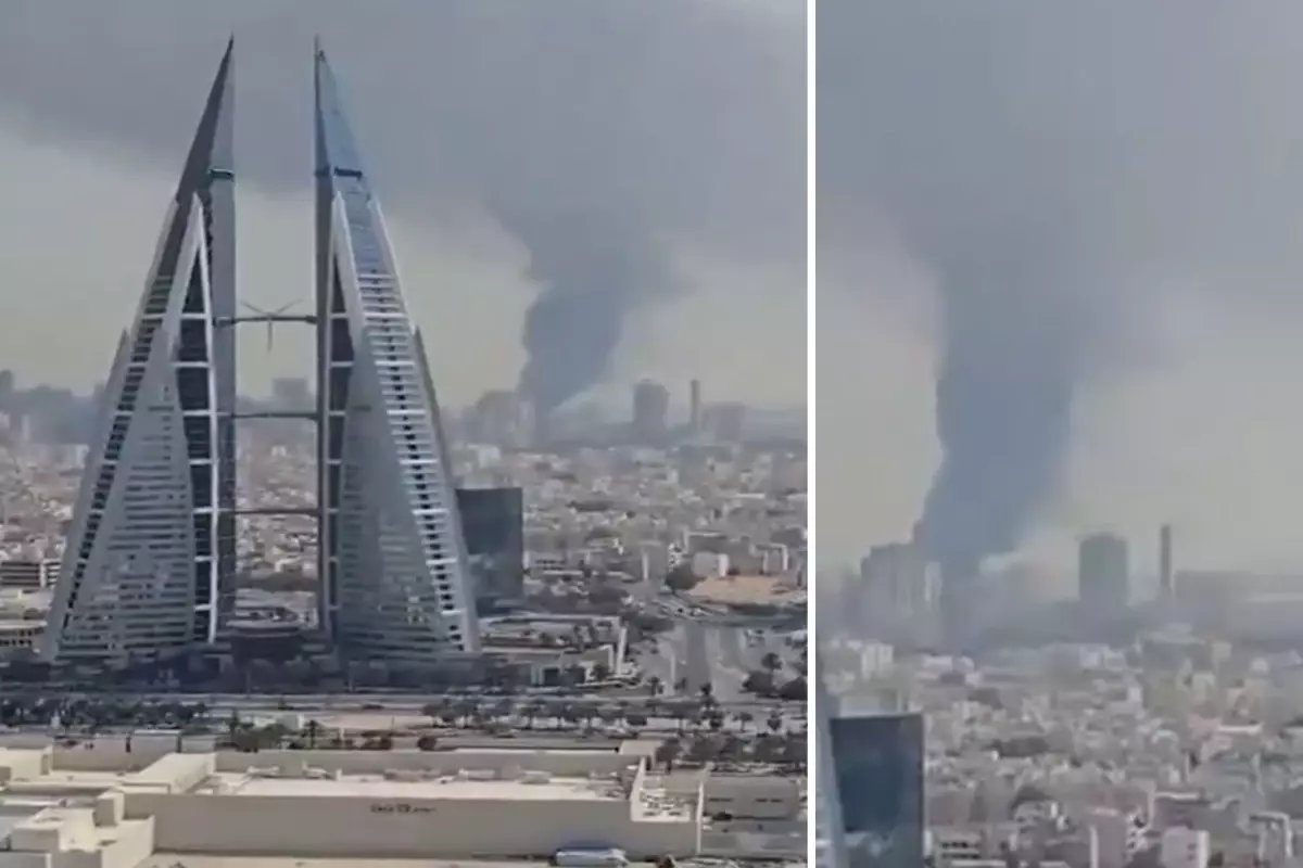 İran'dan Bahreyn'in başkenti Manama'ya kamikaze İHA saldırısı