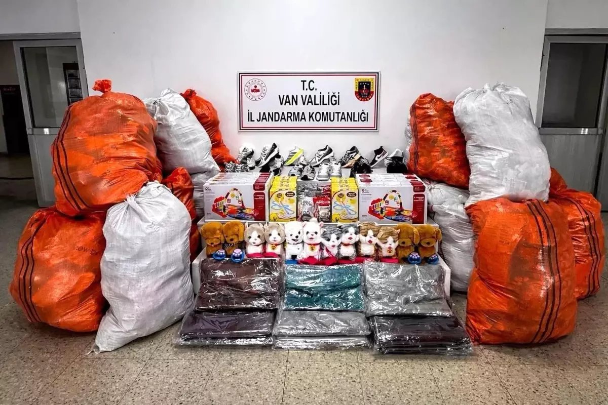 Van'da 9 milyon 903 bin TL değerinde kaçak malzemeler ele geçirildi