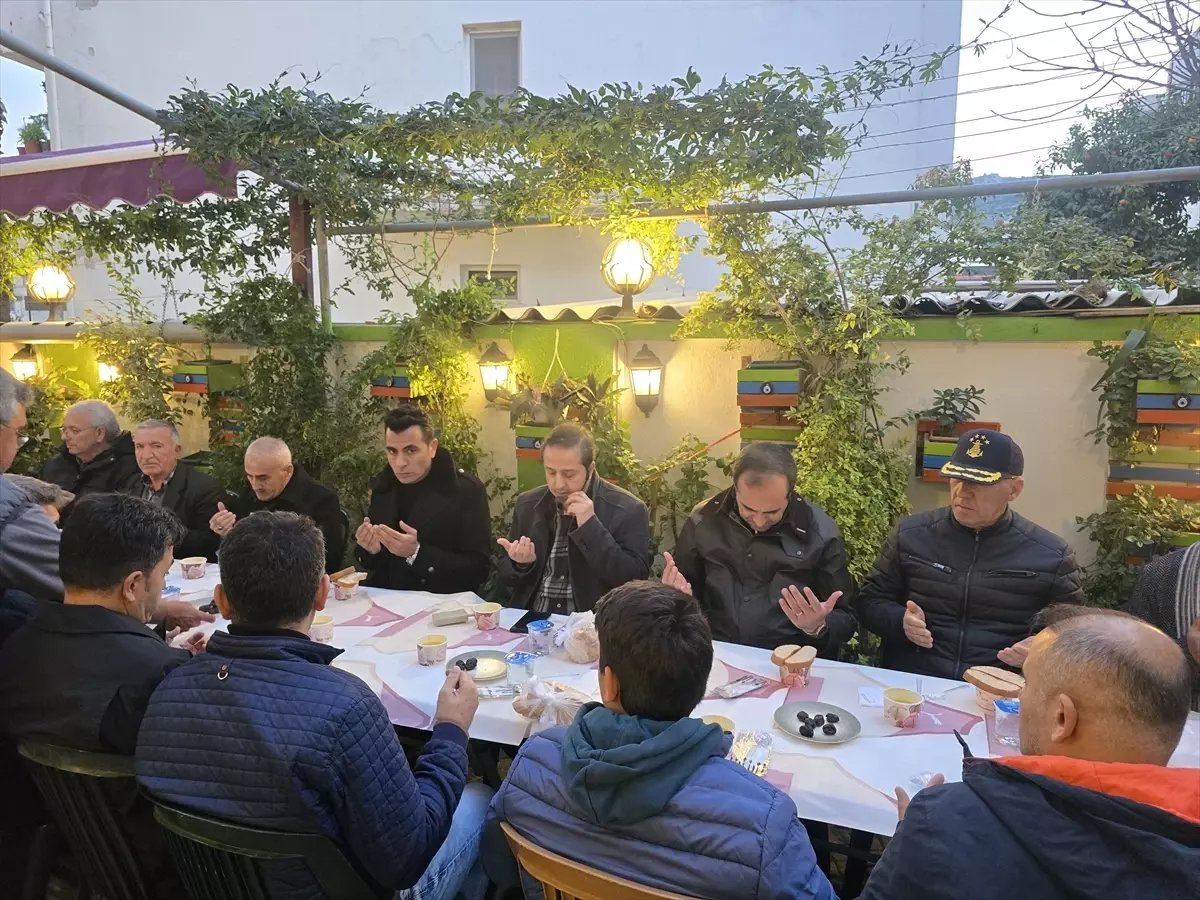 Datça'da esnaftan 400 kişilik iftar