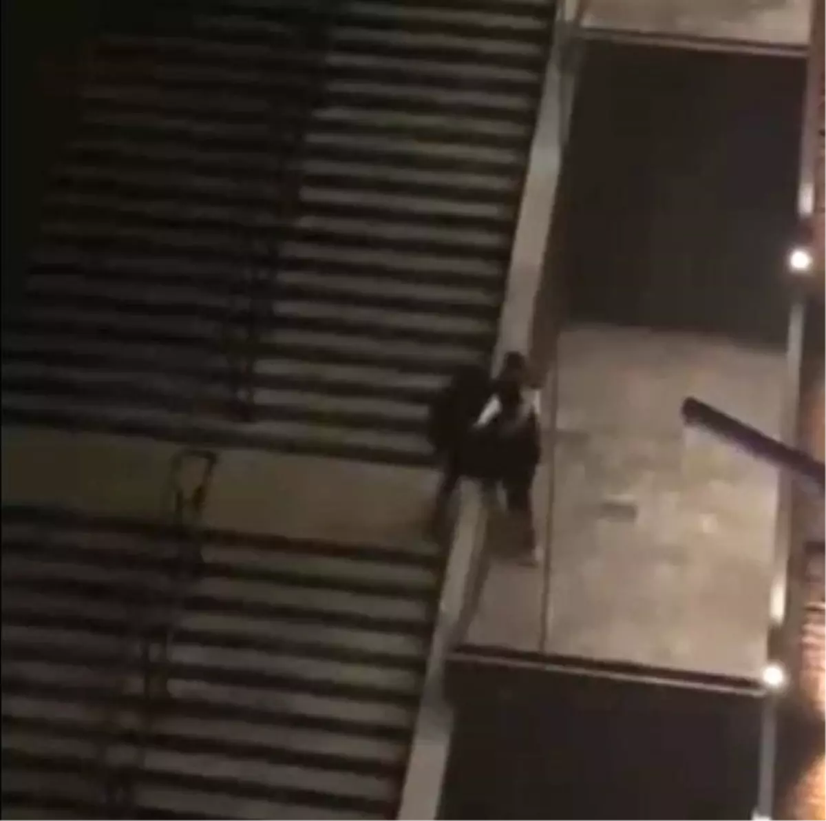 Çankırı'da iki grup arasındaki kavga kamerada