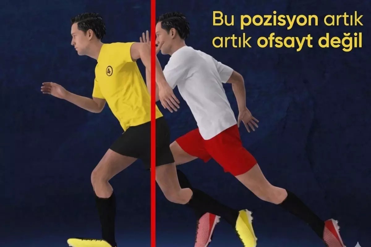 Bildiğinizi unutun! Futbolda ofsayt kuralı değişti