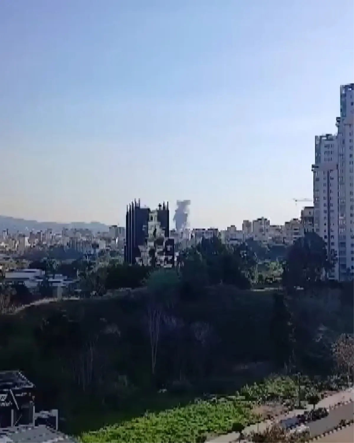 İsrail ordusu Beyrut'a saldırı düzenledi