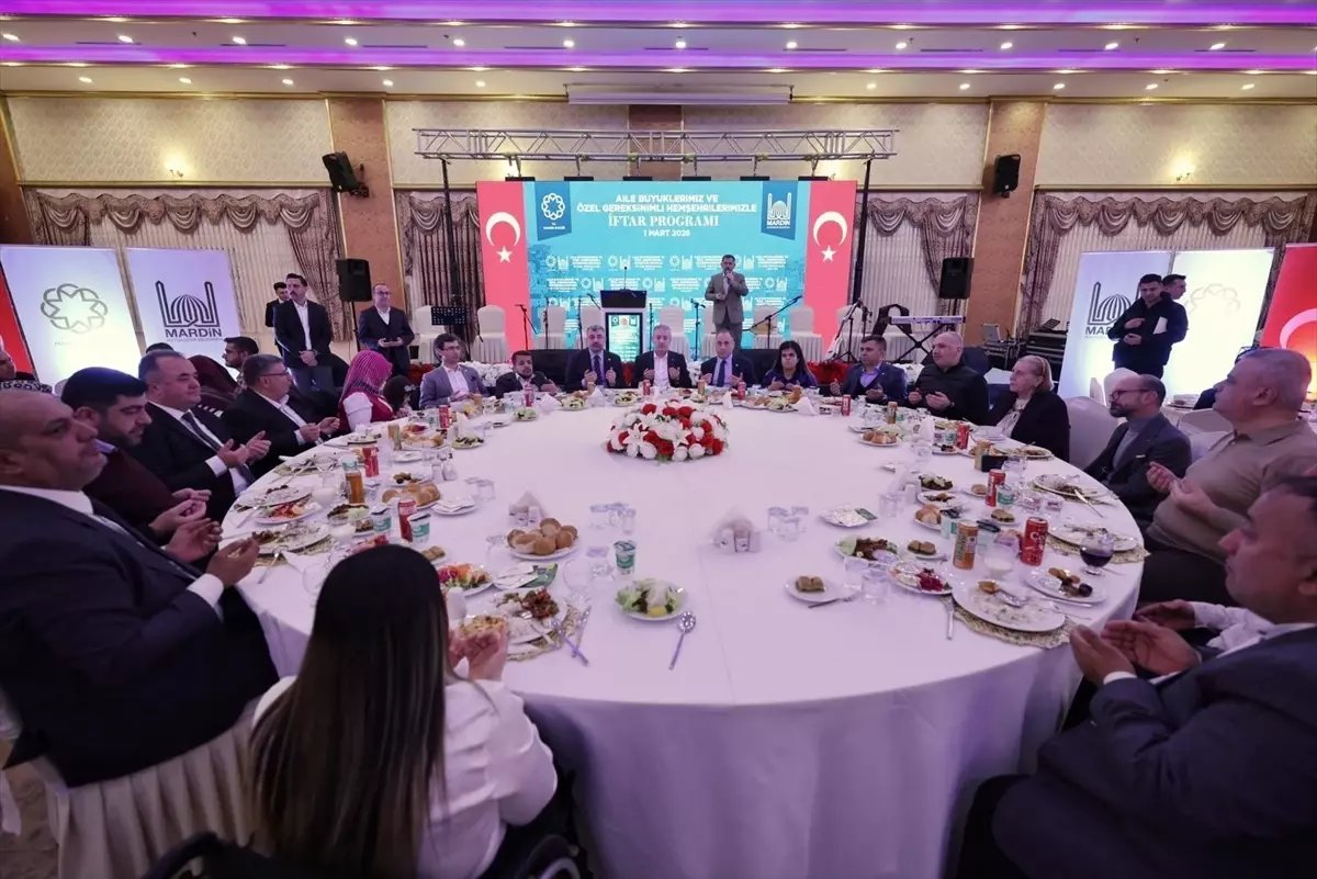 Mardin'de İftar Programına Vali Akkoyun Katıldı