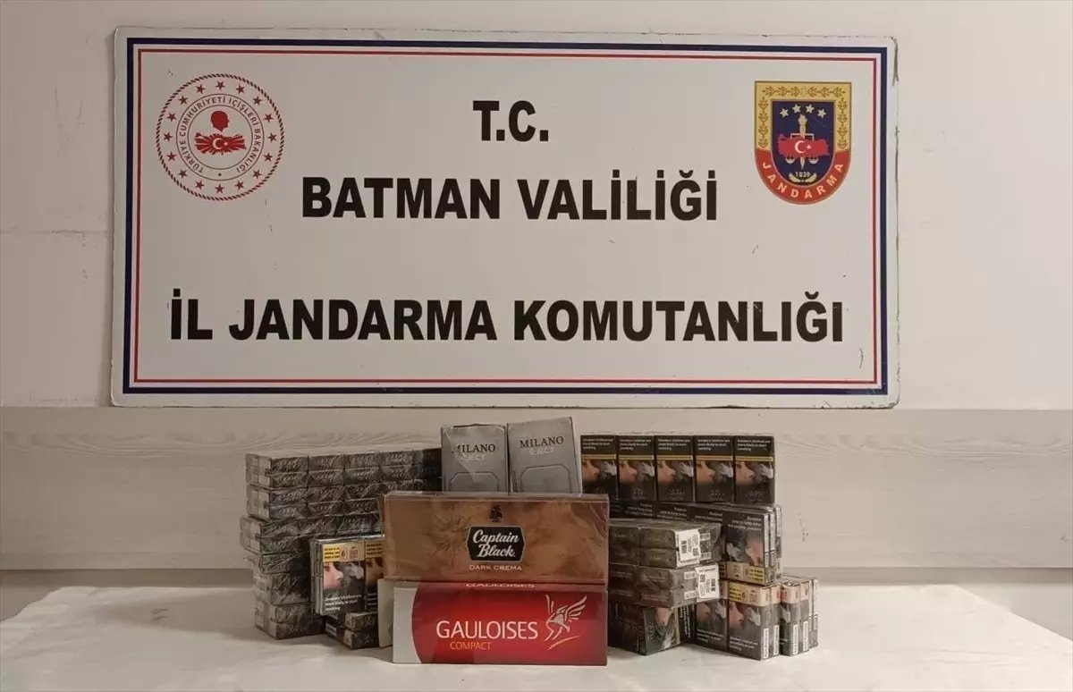 Batman'da kaçakçılık operasyonlarında 17 şüpheli hakkında işlem yapıldı