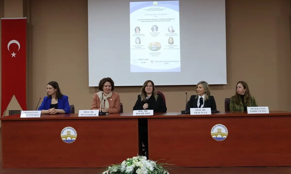 TÜ'de "Anavatanda Yeşeren Başarılar" Paneli düzenlendi