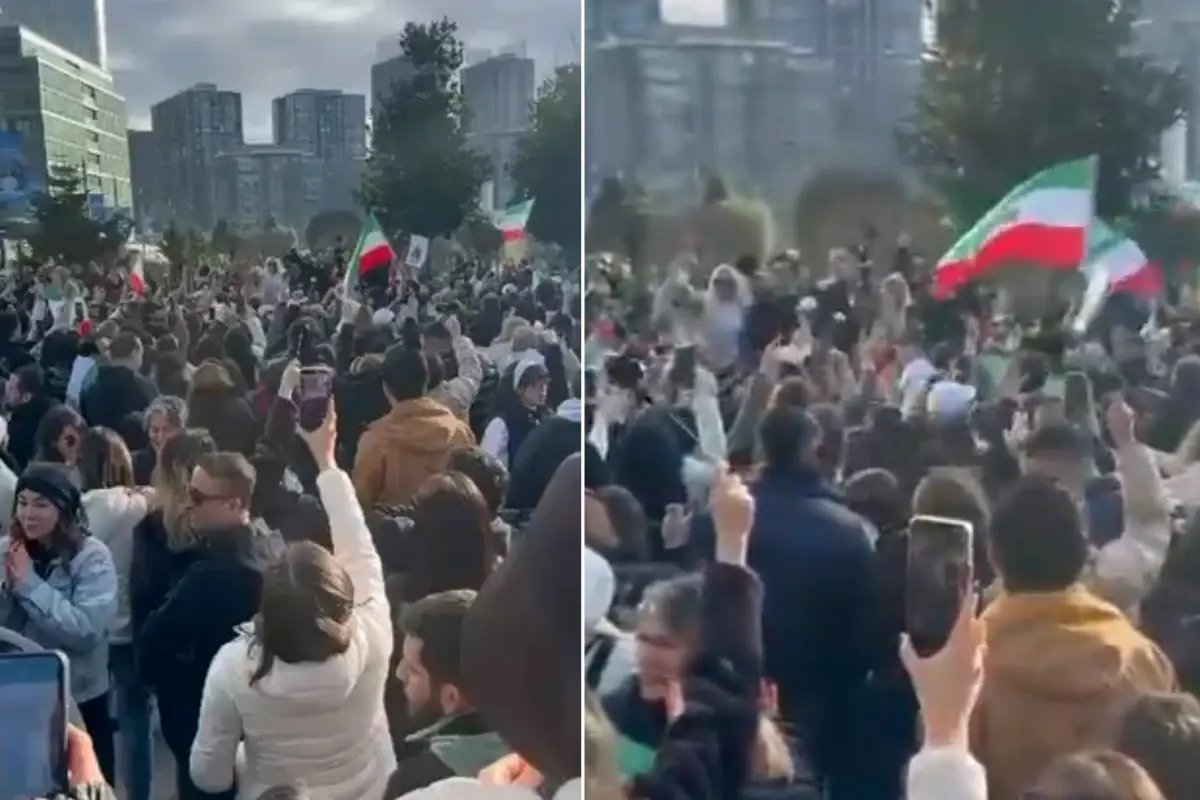 İstanbul'da yaşayan İranlılar sokağa çıktı, herkes İçişleri Bakanlığını etiketliyor