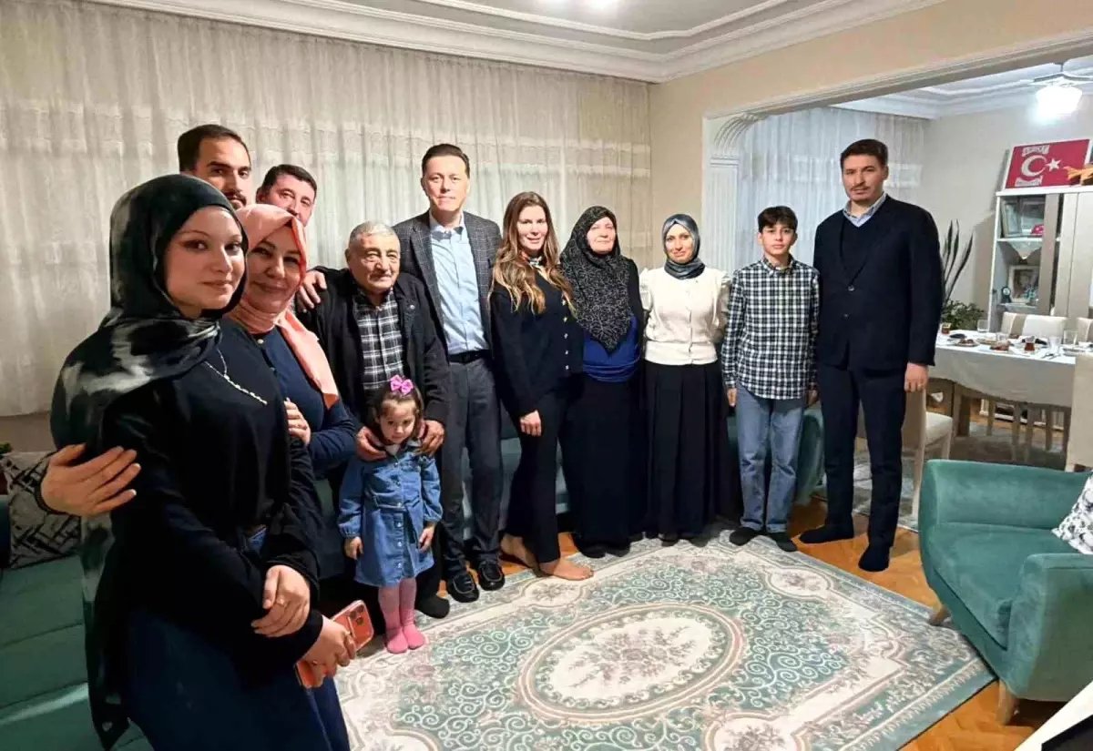 Milletvekili Hatipoğlu, iftarda şehit ailesine misafir oldu