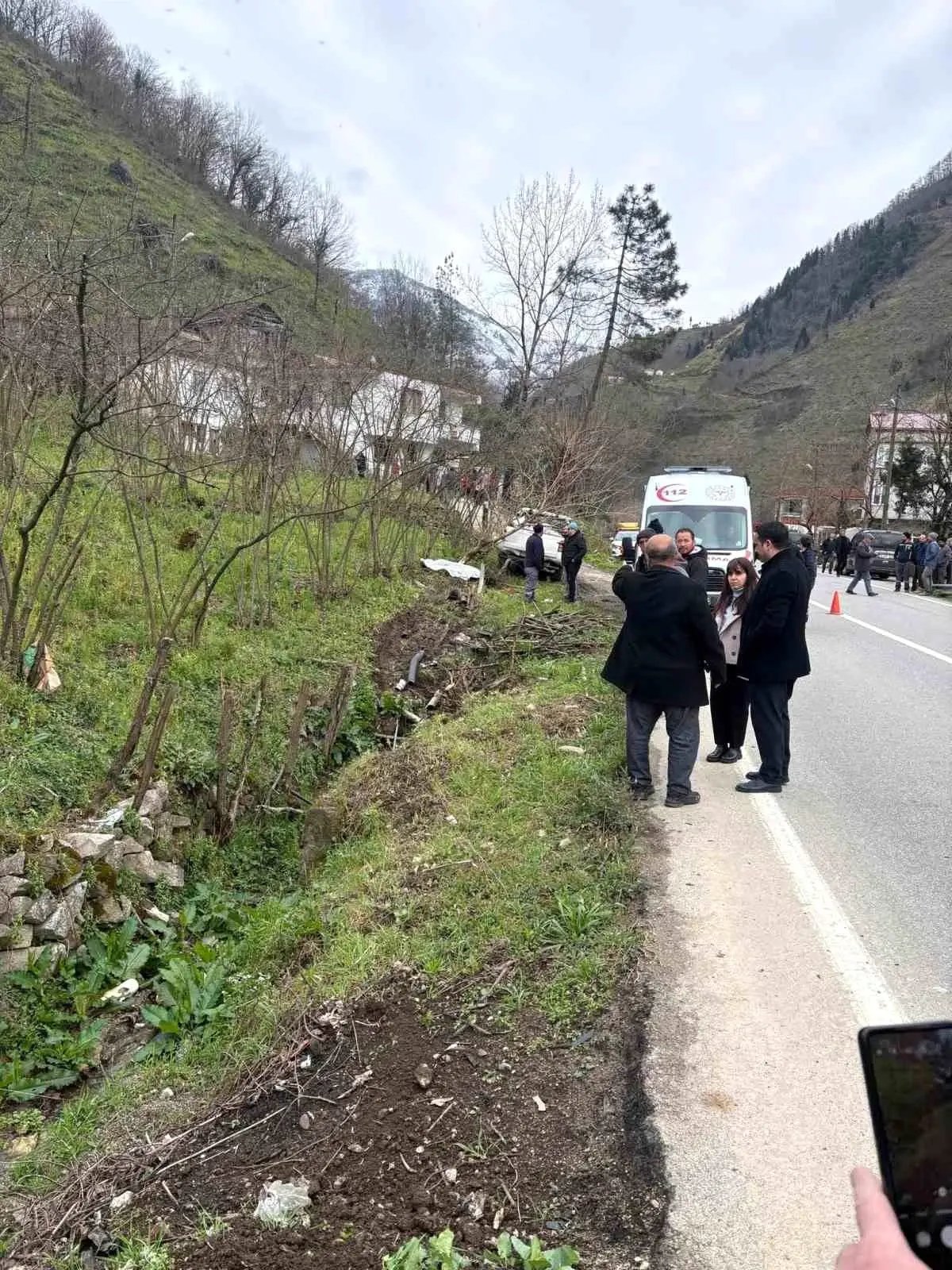 Giresun'da trafik kazası: 1 ölü