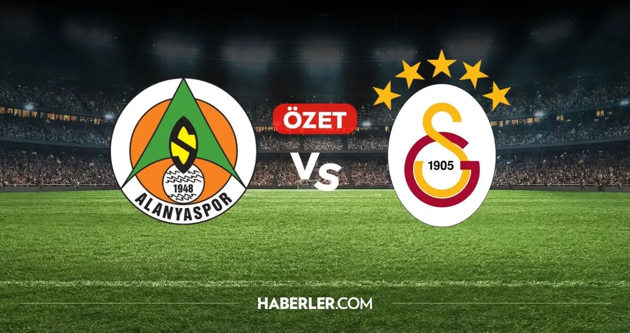 Alanyaspor Galatasaray maç özeti ve golleri! (ÖZET) Alanyaspor Galatasaray kaç kaç bitti, golleri kim attı?