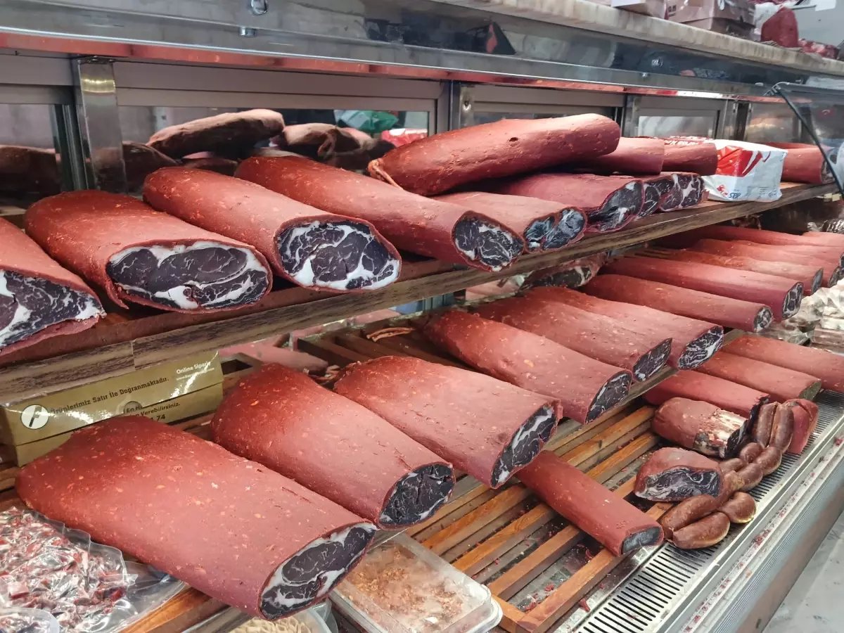 Kayseri'de pastırma satışlarında 'ramazan' dopingi