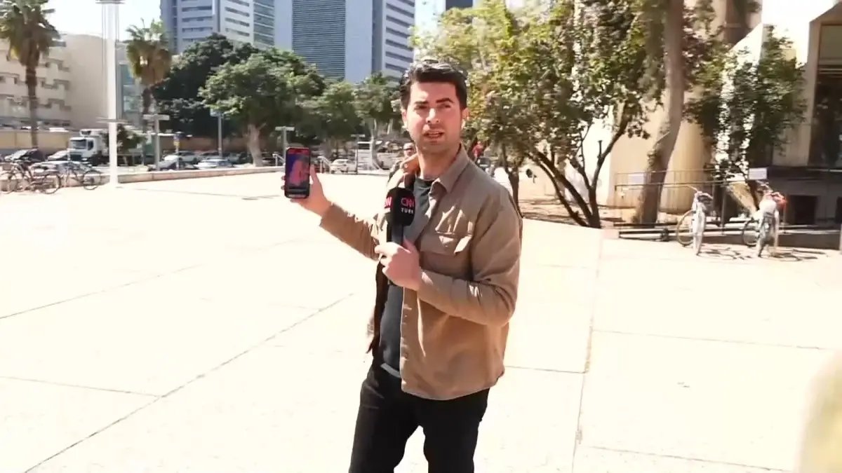 İsrail'de CNN TÜRK ekibine gözaltı