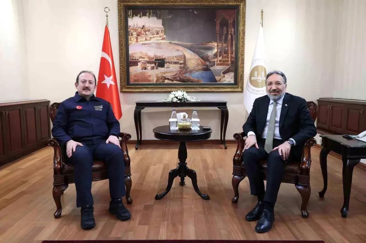 AFAD ile Diyanet İşleri Başkanlığı iş birliği içinde yürütülen çalışmalar değerlendirildi