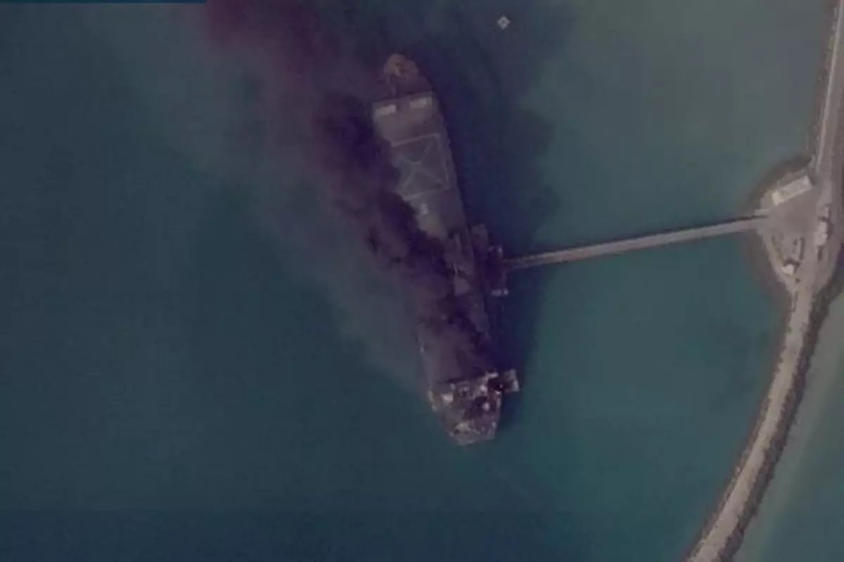 Savaşın en önemli kaybı! Dev gemiyi batırdılar