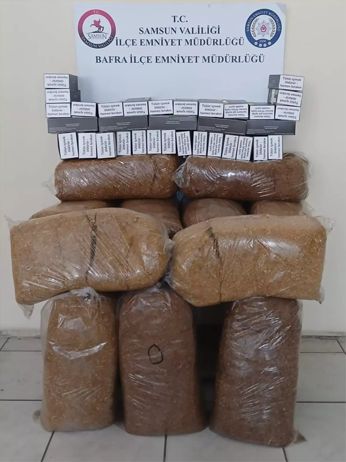 Samsun'da kaçakçılık operasyonunda 1 zanlı gözaltına alındı