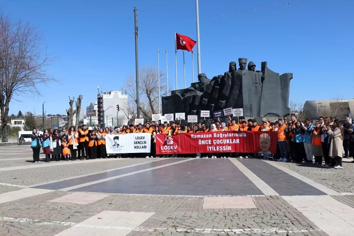 Gaziantep'te kanseri yenen gençlerden LÖSEV'e destek çağrısı