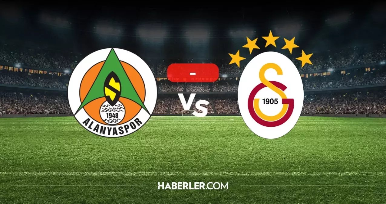 Alanyaspor Galatasaray maçı kaç kaç? MAÇ SONUCU! Alanyaspor Galatasaray golleri kim attı, canlı maç anlatımı!
