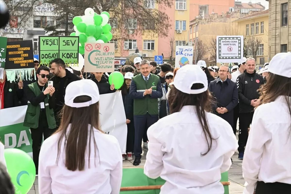 Eskişehir'de Yeşilay Haftası kapsamında farkındalık etkinliği düzenlendi