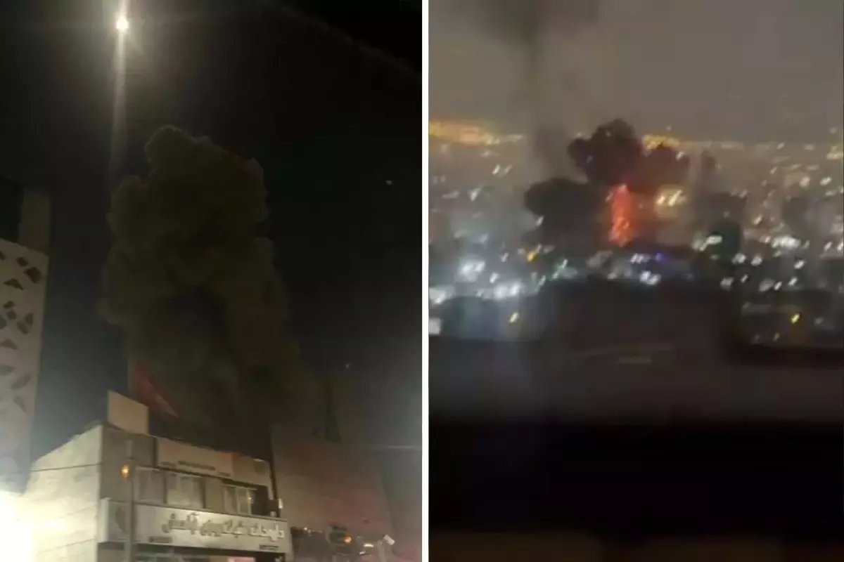 İsrail, İran Radyo ve Televizyon Kurumu'nu vurdu