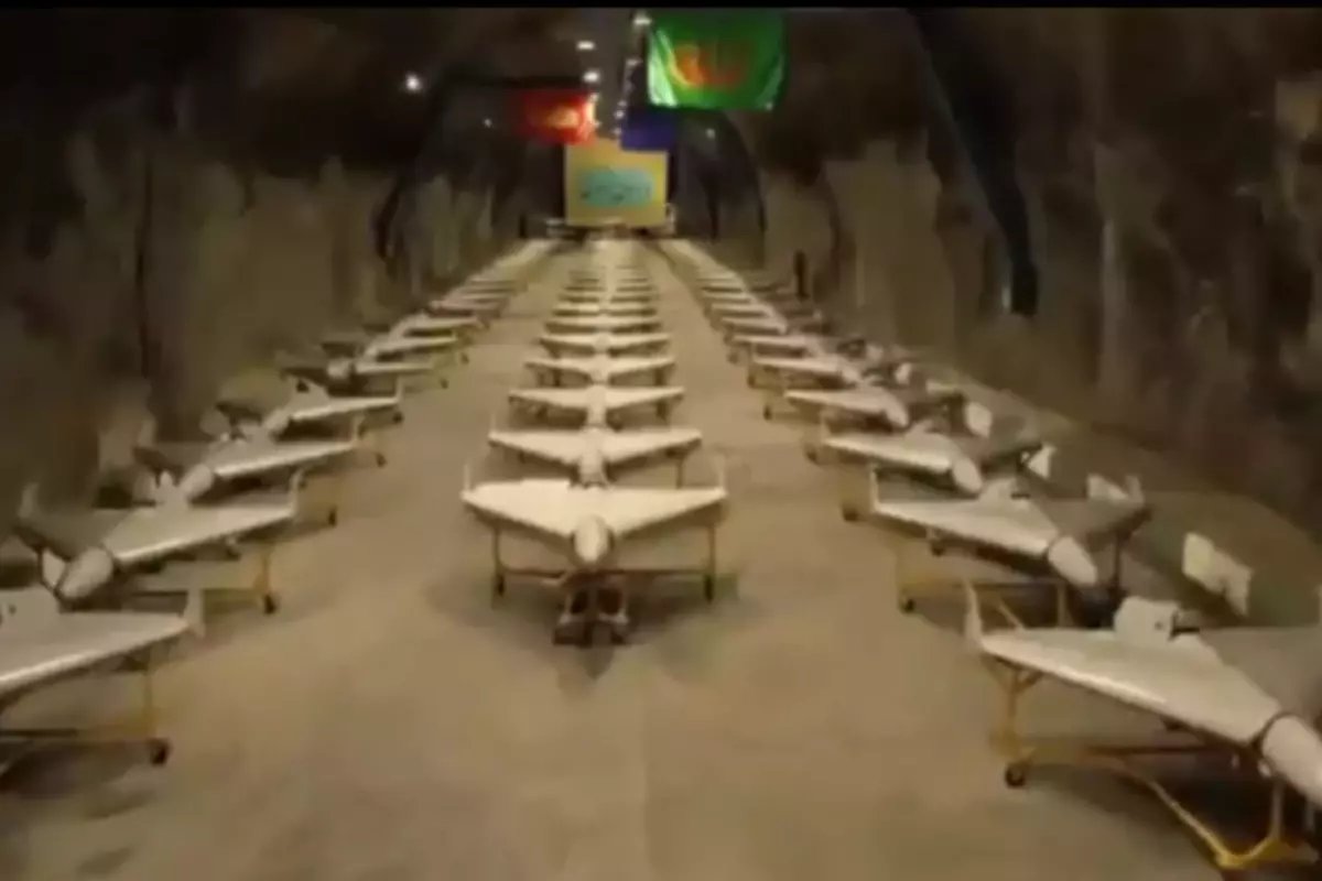 İran, ölümcül dron ve roket şehrinin görüntülerini ilk kez paylaştı