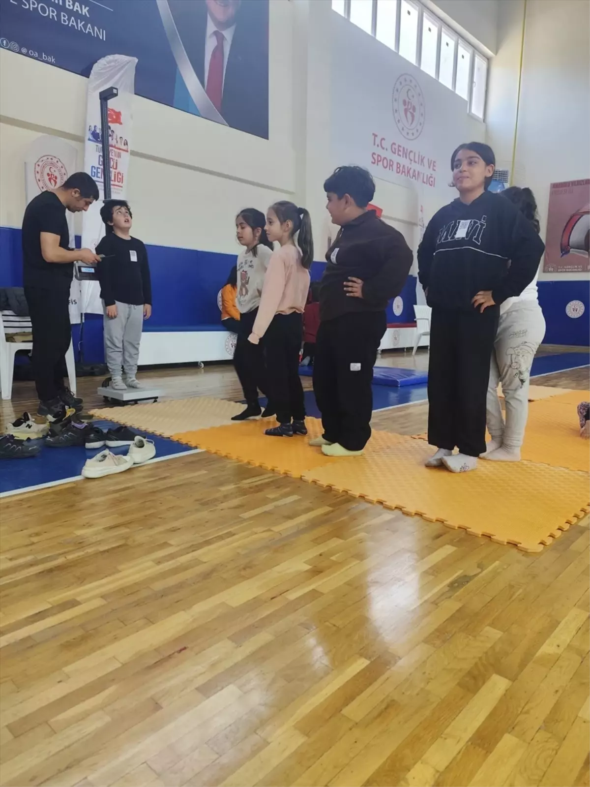 Datça'da sportif yetenek taraması yapıldı