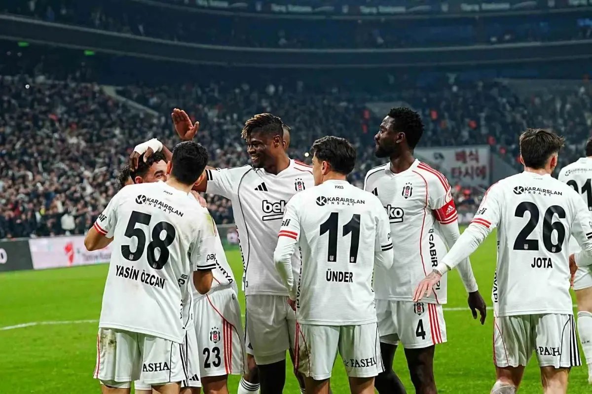 Beşiktaş'ın yenilmezlik serisi 17 maça çıktı
