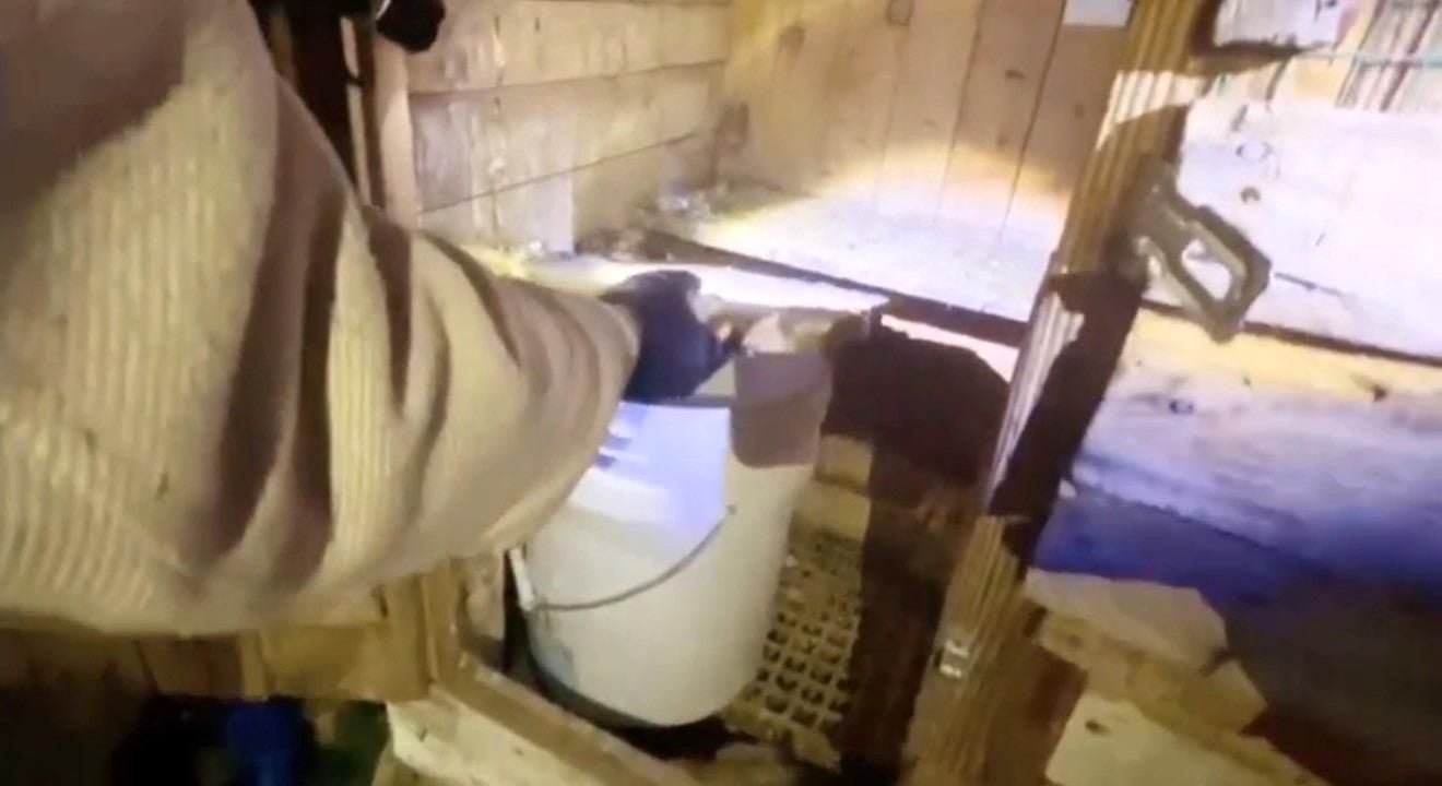 Kümesin içine saklanan uyuşturucuyu jandarma buldu