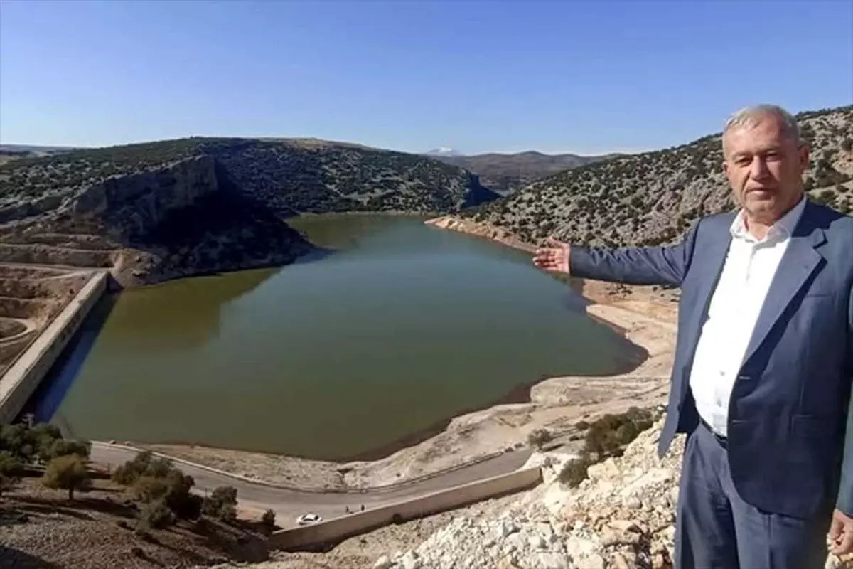 Araban Ardıl Barajı gölünde su seviyesi yükseliyor