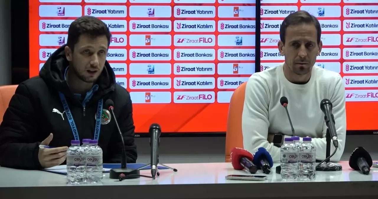 Joao Pereira: "İlk yarı ve ikinci yarı tamamen geceyle gündüz gibiydi"