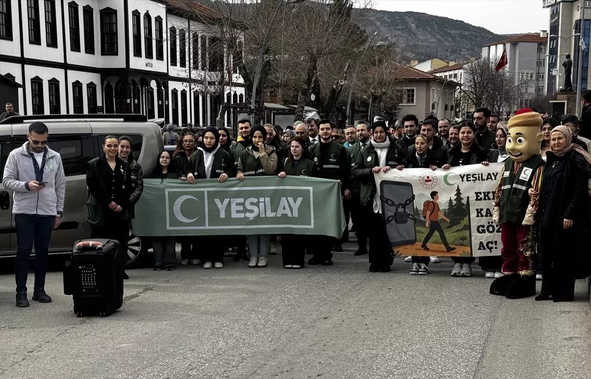 Çankırı'da Yeşilayın kuruluş yıl dönümü etkinliklerle kutlandı