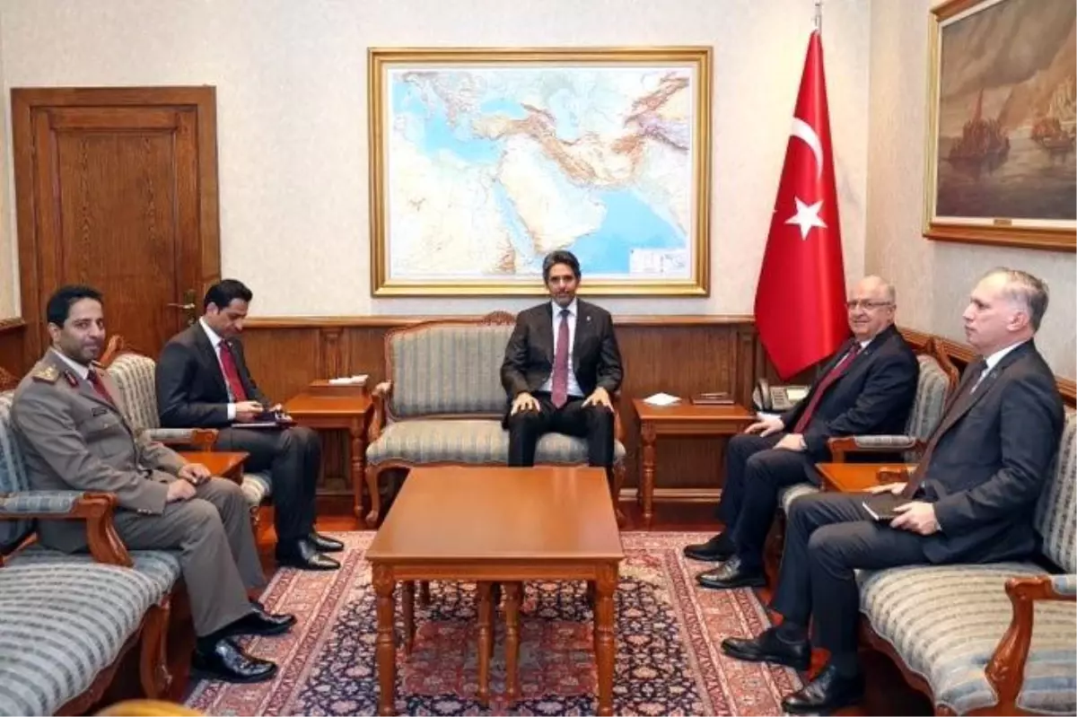 Bakan Güler, Katar Ankara Büyükelçisi Al-Henzab'ı kabul etti
