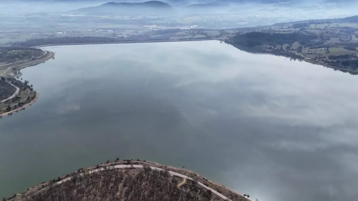 Gölköy Baraj Gölü'nde su seviyesi 90'a ulaştı