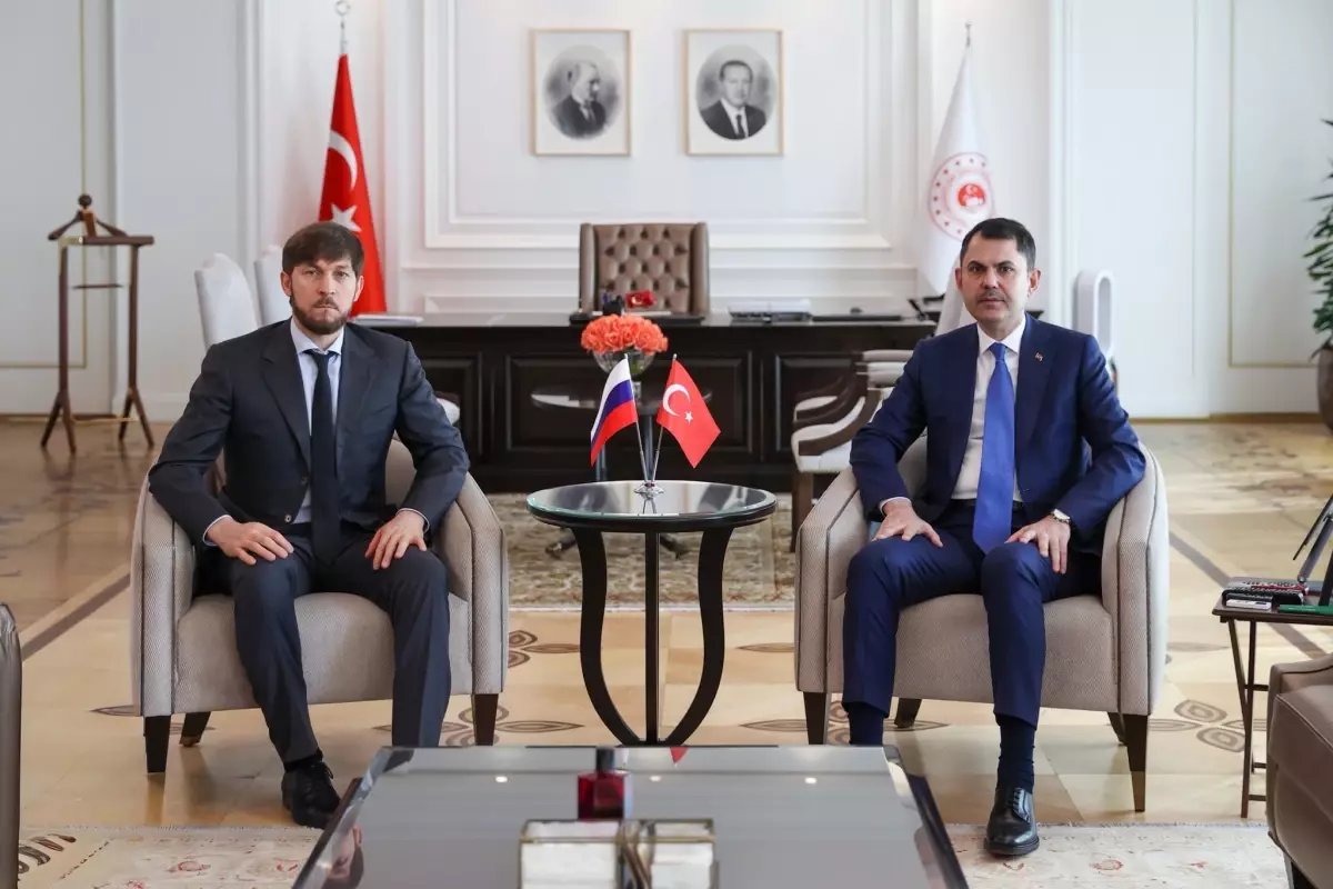 Bakan Kurum, Rusya İklim Değişikliği Özel Temsilcisi ile Görüştü