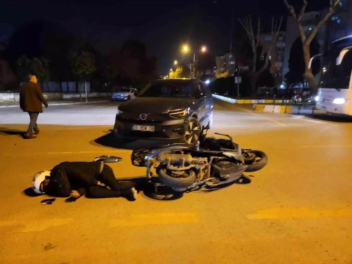 Aydın'da trafik kazası: 2 yaralı