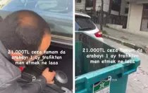 Ünlü oyuncu Savaş Satış, aracını bağlatmamak için binlerce liralık ses sistemini çöpe attı