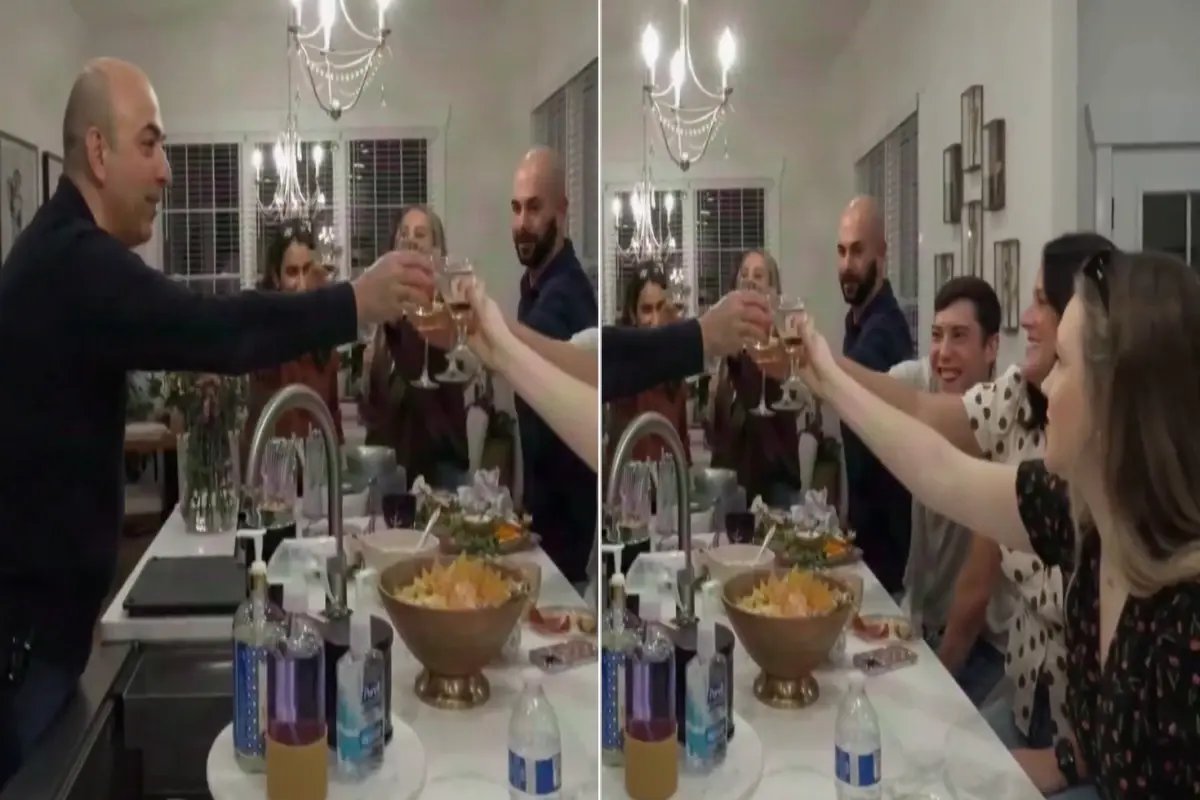 Amerika'da yaşayan İranlılar ülkelerine saldırıyı kutluyor