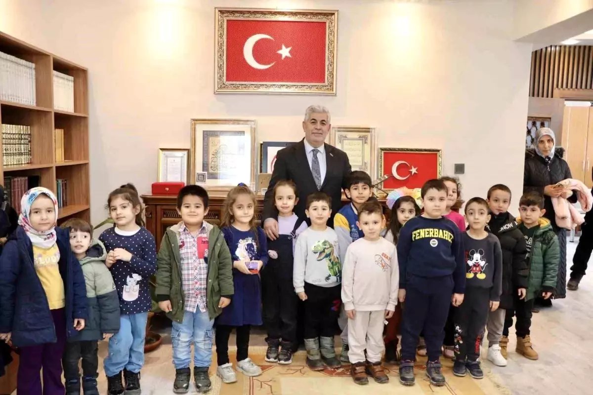 Elazığ'da öğrencilerinden Filistin'e anlamlı destek