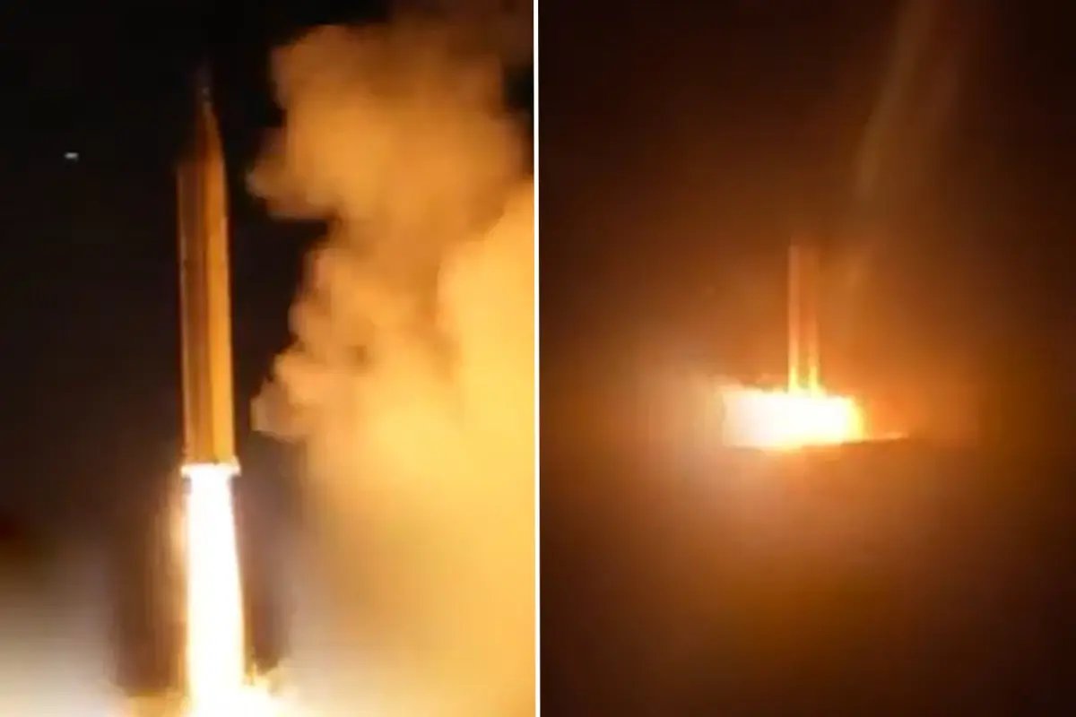 İran, İsrail'e 1 tonluk savaş başlığı taşıyan Khorramshahr-4 füzesi fırlattı