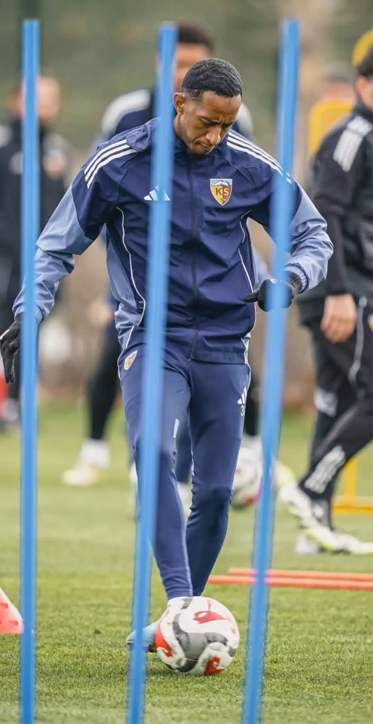 Zecorner Kayserispor, Trabzonspor maçının taktik çalışmasını yaptı