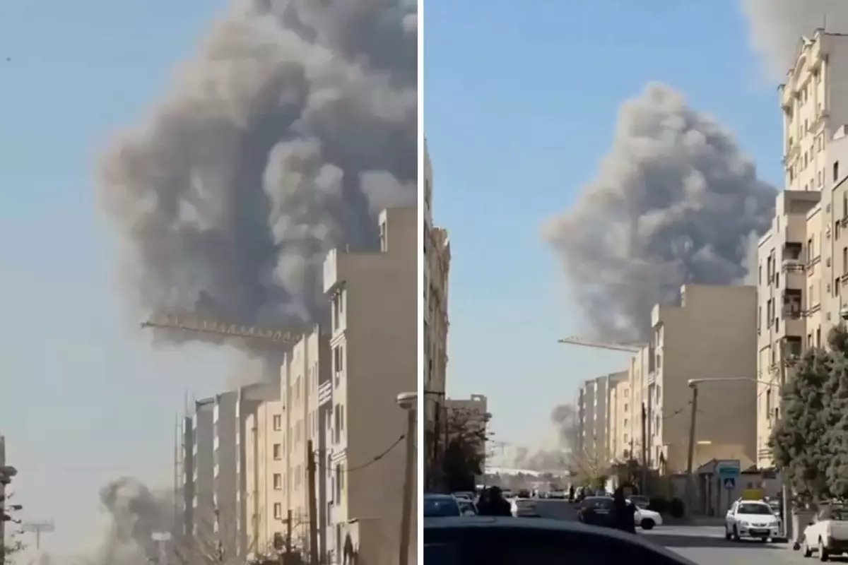 ABD ve İsrail, Tahran'ı yerle bir ediyor