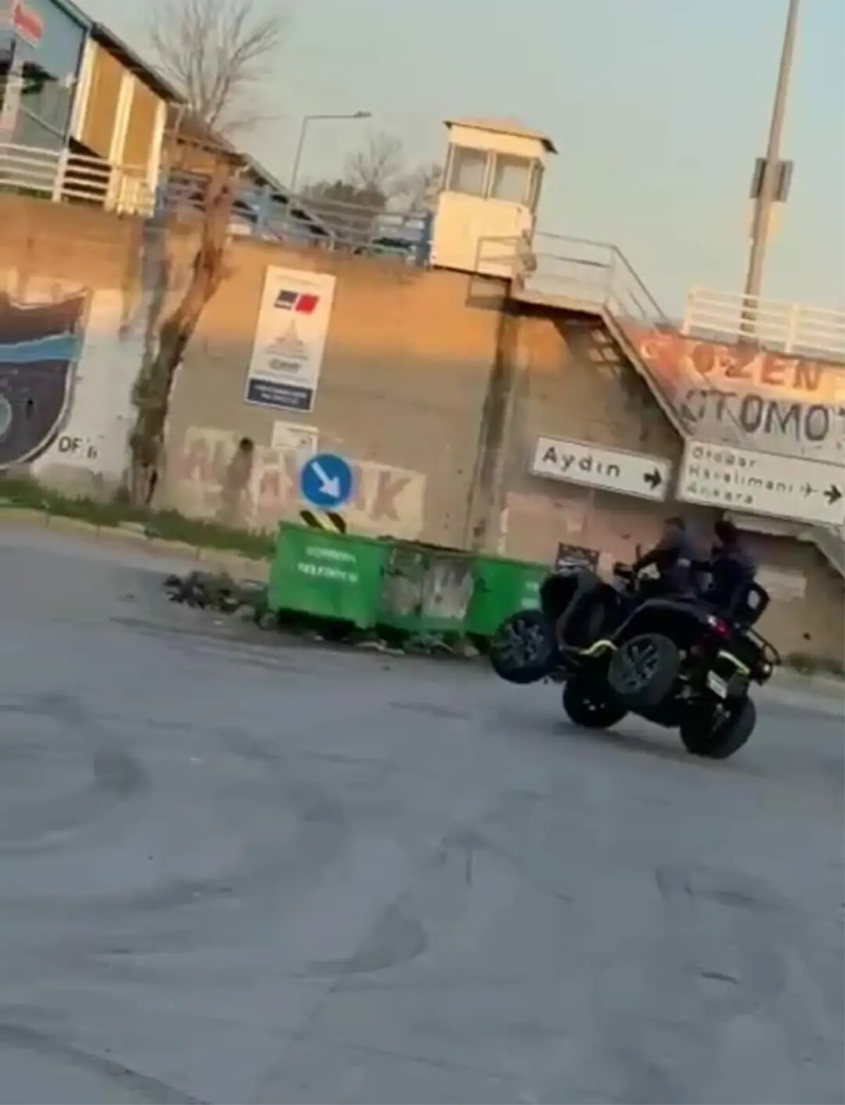 İzmir'de ATV ile drift atan sürücüye 146 bin lira ceza