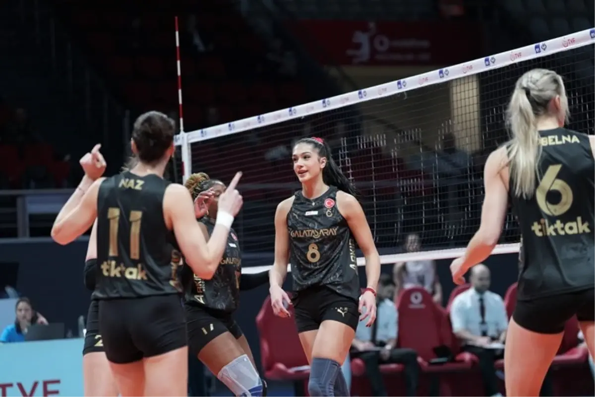 Galatasaray Daikin, Kuzeyboru'yu 3-0 mağlup ederek yarı finale yükseldi