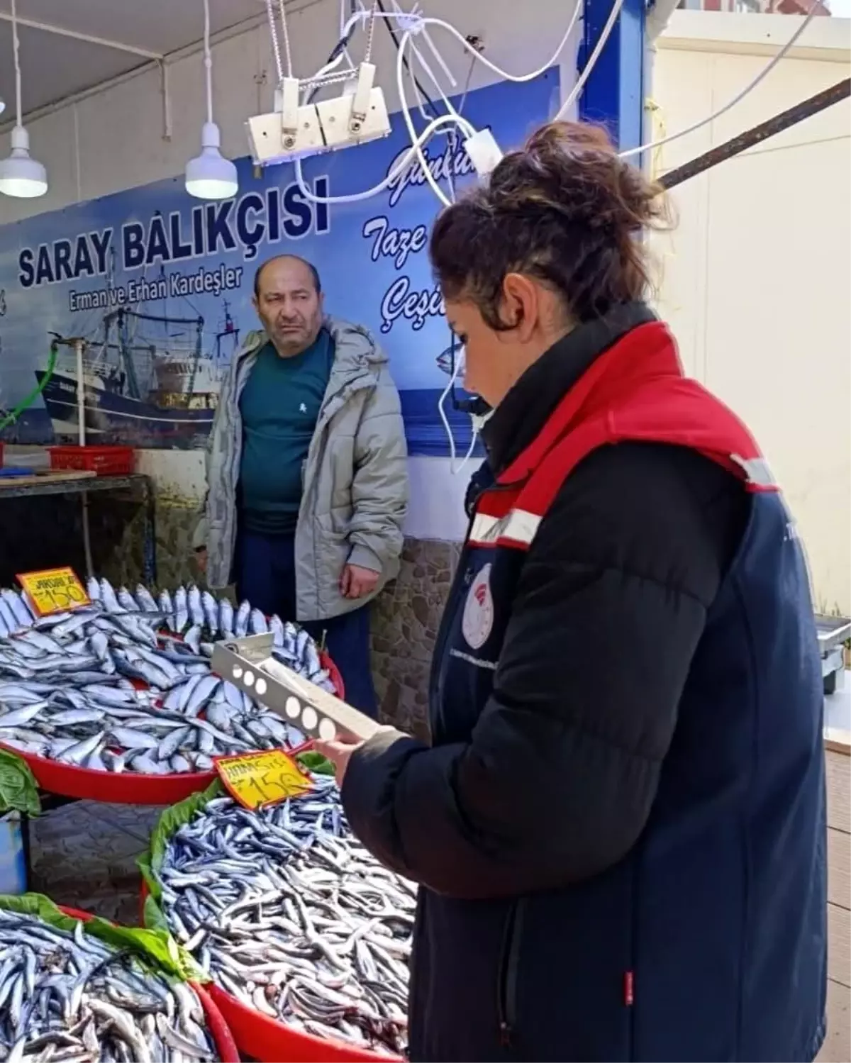 Tekirdağ'da su ürünleri denetimi aralıksız sürüyor