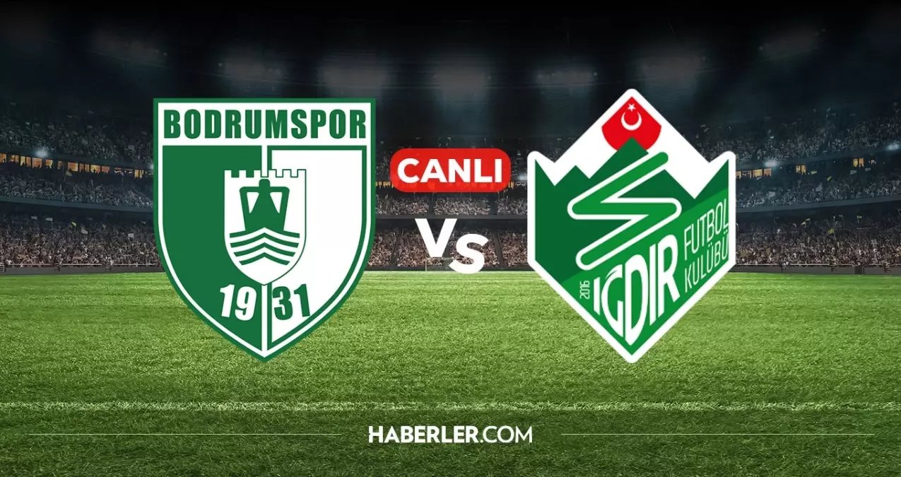 Bodrumspor Iğdırspor CANLI izle! Bodrumspor Iğdırspor maçı hangi kanalda, nereden izlenir?