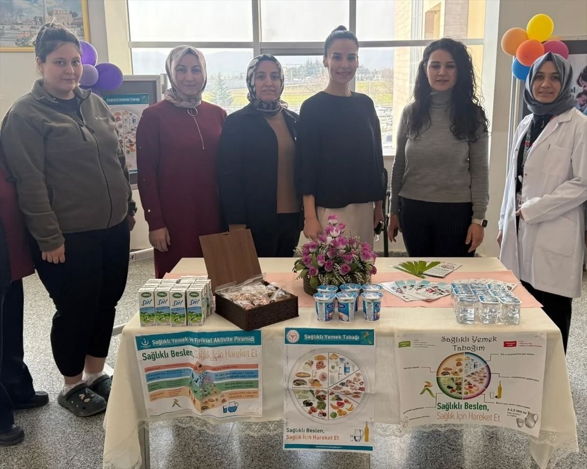 Merzifon'da gebelik ve doğum bilgilendirme standı kuruldu