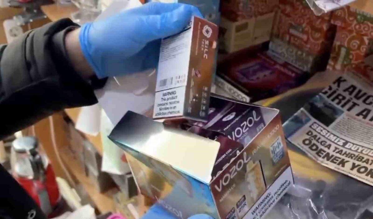 Kastamonu'da çok miktarda kaçak tütün ürünü ele geçirildi