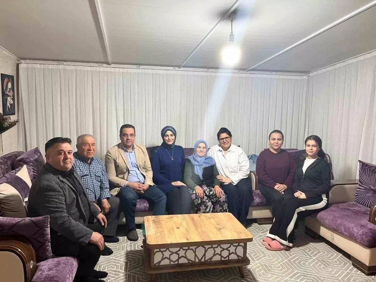 Kaymakam Dalak'tan şehit annesi ve Kıbrıs gazisine vefa