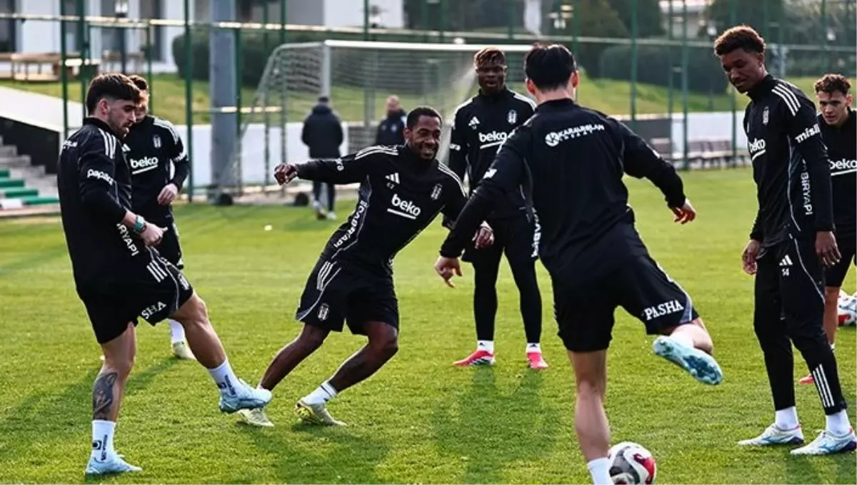 Beşiktaş, Galatasaray maçı hazırlıklarını tamamlandı