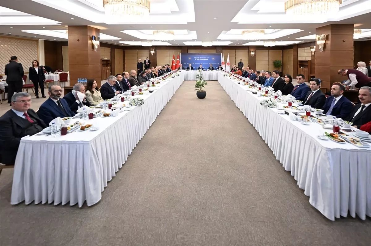 Adalet Bakanı Gürlek, basın kuruluşlarının temsilcileriyle bir araya geldi Açıklaması